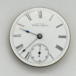 1892 American Waltham Pocket Watch Movement Grade No. Model 1883, 11J, 18S. Fixed Price $89.99.