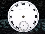 Antique Fleur Swiss Pocket Watch Movement 41 Mm 17 Jewels. 2-ADJ'S. Fixed Price $48.00.