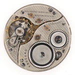 Illinois Grade 37 Model 2 0-SIZE 17-JEWEL Antique Pocket Watch Movement, Runs. Fixed Price $36.00.