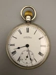 Antique Watch Co. Waltham Sterling Silver English Pocket. Fixed Price $301.39.