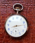 Antique Ixl Prot Eterna Swiss Made Pocket Watch In Silver Case. Fixed Price $189.00.
