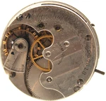 1891 Elgin Pocket Watch Movement 4057313 Grade: 45 6S 13J (JJ3). Fixed Price $21.95.