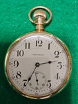 Waltham 21JEWELS Pocket Watch 845. Fixed Price $400.00.