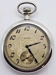 Antique Working 1924 Elgin 387 Gents Nickel Silver 17J Art Deco Pocket Watch 16S. Fixed Price $249.99.