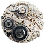 Antique 16S 1916 Burlington 21 Jewel Mechanical Pocket Watch Movement 107 Usa. Fixed Price $101.70.