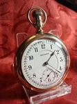 1921 Illinois Burlington Pocket Watch Jewel Montgomery Railroad Dial Running. Fixed Price $245.00.
