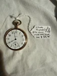 Illinois 15 JEWEL/16 SERIES/20YRCASE/1904 Pocket Watch -runs Great -preowned. Fixed Price $195.00.