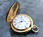 Vtg Colibri Incabloc Goldtone Mechanical Pocket Watch- Dr Estate 17 Jewels. Fixed Price $175.00.