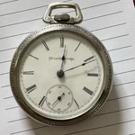 1898 Elgin-atlas, Grade 179, Model 5, 7J, Runs, Keystone Nickel Alloy Case, Nr. Fixed Price $150.00.