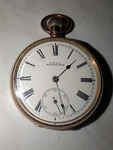 Waltham Traveller Pocket Watch Runs. Fixed Price $134.32.