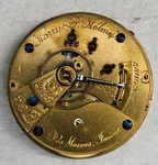 Elgin 18S 15J Pl Harry Holmes Des Moines Ia Pocket Watch Movement Parts/repair. Fixed Price $100.00.