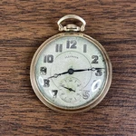 Illinois Springfield Gold Filled Pocket Watch - Running. Fixed Price $159.95.