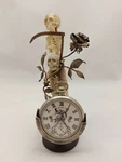 Vintage Antique Memento Mori Skull Skeleton Mega Pocket Watch. Fixed Price $2465.00.