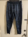 Ring Of Fire Tech Joggers Men's Relaxed Flex Taped Pockets Blue Urban Camo Nwt. Fixed Price $28.00.