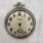 Vintage Van Buren Art Deco Pocket Watch Silver Tone Engraved Case Works. Fixed Price $57.00.