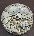 Vintage 37MM Early Longines Pocket Watch Movement Fancy Dail & Hands Runs Great. Fixed Price $175.00.