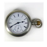 Hampden 18 Size 15J Lafayette Pocket Watch Silverode Case Runs. Fixed Price $148.00.
