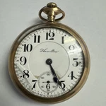 Hamilton Railroad Pocket Watch, 940, 21JEWEL, Running. Fixed Price $200.00.