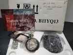 Timber Wolf Spirit Of The Franklin Mint Pocket Watch New B11YQ13. Fixed Price $49.95.