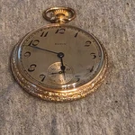 Elgin 16S Grade 291 Model 7, 7J Antique Pocket Watch 1924 Gold Filled Case. Fixed Price $185.00.
