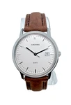 Junghans Quartz Date Ref 041/4205 Minimalist Bauhaus German Watch Working. Fixed Price $225.00.