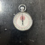 Swiss Made Apollo 7 Jewels Stop Watch Red Starburst Inner Dial Works. Fixed Price $69.99.