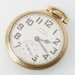 1952 Hamilton Railway Special 992B Railroad Pocket Watch - & Case Runs. Fixed Price $359.99.