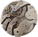Antique C.h. Meylan Brassus 17 Jewel Mechanical Pocket Watch Movement Swiss. Fixed Price $129.95.