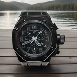 Men's Swiss Legend Trimix Diver Chronograph Lume Hands Watch New, See Video. Fixed Price $39.00.