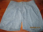 Orvis Shorts Adult 36W Blue Golf Chino 4 Pockets Flat Front Belt Loop Light Men. Fixed Price $15.40.