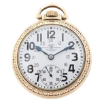 Vintage 16S 1960 Ball-record 21J Railroad Pocket Watch 435B Swiss Canadian Dial. Fixed Price $904.00.