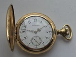1912 Longines Ryrie Bros Swiss Pocket Watch 15J Size Hunter Gold Filled Ticks. Fixed Price $266.87.