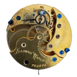 Antique 6S 1890 Illinois 11J Mechanical Hunter Pocket Watch Movement 141 Usa. Fixed Price $39.55.