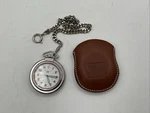 Vintage Swiss Army Pocket Watch Made Isa 1198 Movement Case Chain Germany. Fixed Price $79.99.