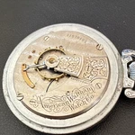 Waltham 18S 7 Jewels Silver Open Face Pocket Watch White Dial Roman Numerals.. Fixed Price $299.00.