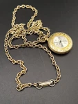 North Star Pocket Watch 17 Jewels Works Perfectly, Vintage Wide Up. Fixed Price $75.00.