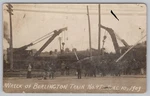 Rppc Wreck Of Burlington Train No. 47 June 10 1909 Cb&q Railroad Illinois. Fixed Price $399.95.