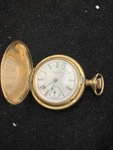 New York Standard Grade 48 Gold Filled 6S Hunter Case Pocket Watch. Fixed Price $125.00.