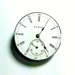 Antique Elgin Pocket Watch C.1905 (repair-parts) Movement+dial. Fixed Price $125.00.