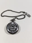 To My Son Black White Round Case 46.5 Mm Pocket Watch. Fixed Price $15.99.