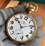 1903 Ball Official Standard 16S 21 Jewels Gold Filled Railroad Pocket Watch. Fixed Price $849.00.