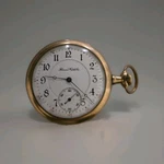 Vintage Illinois Pocket Watch Co 17 Jewel 1844203 B&b Royal Years Warranted. Fixed Price $399.00.