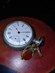 Antique Elgin Pocket Watch With Decorative Fob. Fixed Price $99.99.