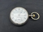 Antique American Waltham Model 1877 Coin Silver Pocket Watch, Working. Fixed Price $191.33.