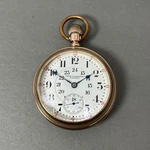 Elgin Veritas Pocket Watch 18S 23J Class Railroad Grade 214 Canadian Railway. Fixed Price $1195.00.