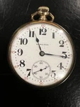 1922 Hamilton 974 Pocket Watch 17 Jewels Wadsworth Ramona Case Runs. Fixed Price $175.00.