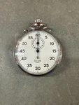 Vintage Heuer Stopwatch With Snap-back Capabilities.. Fixed Price $100.00.