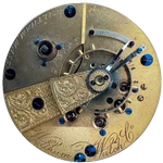 Antique 18S 1872 Waltham 1857 15J Key Wind Pocket Watch Movement W.w.co. Usa. Fixed Price $67.80.
