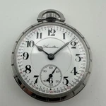 Hamilton Pocket Watch 992B 21J Montgomery Dial Original Stainless Case. Fixed Price $675.00.
