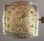 Rare Vintage Gruen Veri-thin Precision 17 Jewel Watch Estate Goldmine. Fixed Price $120.00.